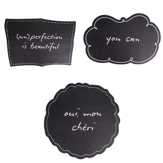 BLACKBOARD PLACEMAT ENG FR 3 ASS - 5920117