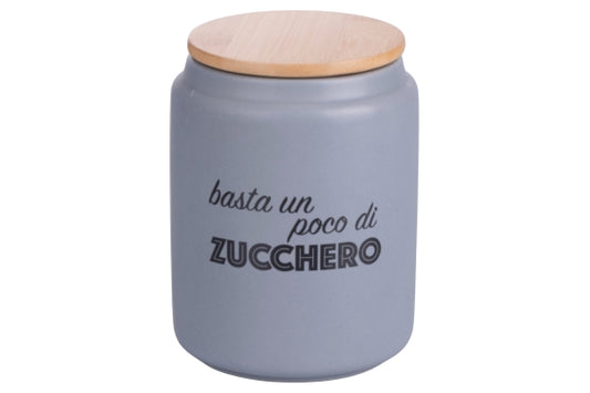 IDEAS SUGAR JAR W/LID BAMBOO - 5920721