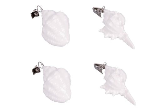 TABLECLOTH WEIGHTS SET 4 PCS ASSORTED WHITE - 5921057