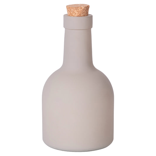 MOON CRYSTAL OIL JAR MATT 400ML  CORK STOPPER - 5921143