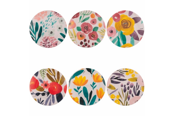 NEW ACQUERELLO FRUIT PLATE 6 ASS. - 5921477