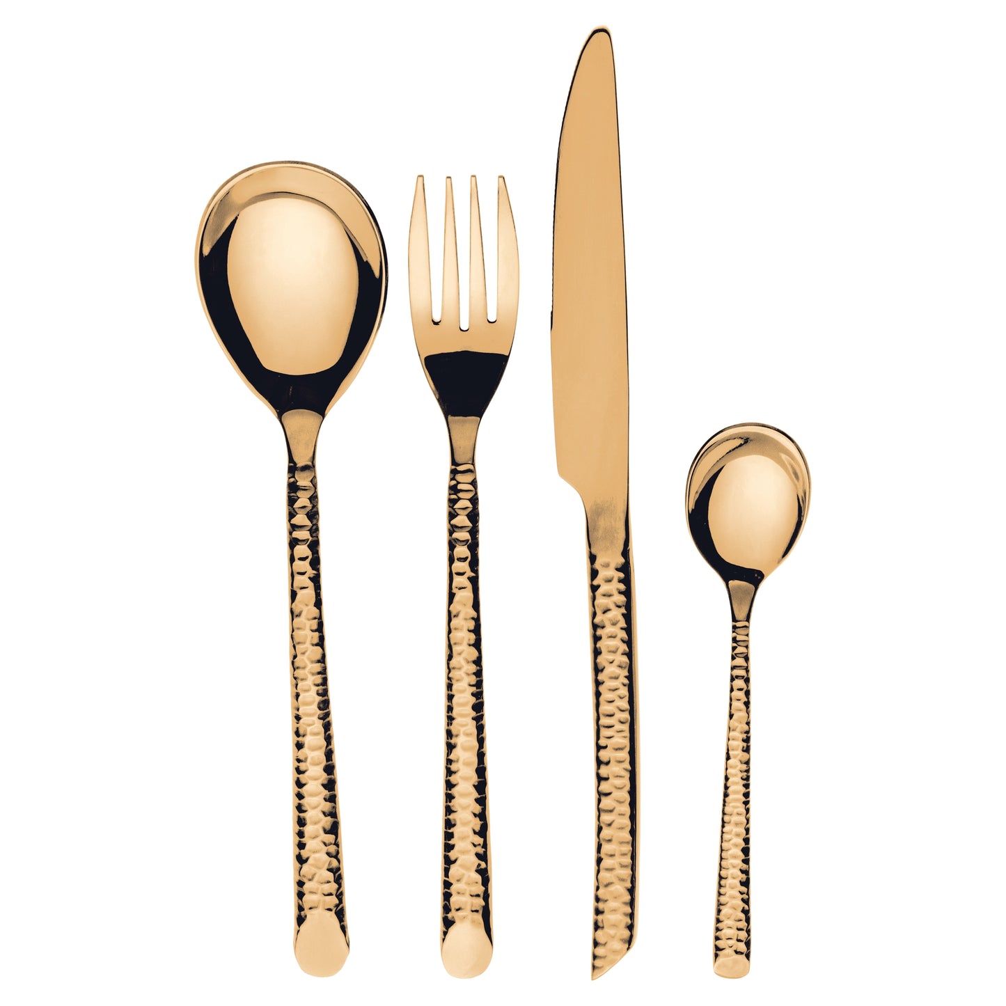 MALINDI CUTLERY SET 24PCS SHINY GOLD - 5921479