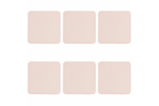 HORECA SET 6 COASTER CREAM 10X10CM - 5921716