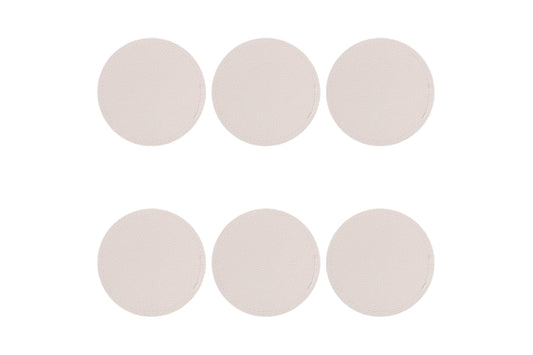 HORECA SET 6 COASTER CREAM D10CM - 5921719