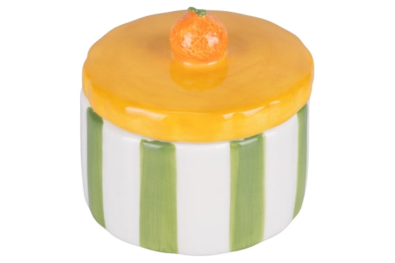 FRUIT LIFE SUGAR BOWL /MANDARIN STOPPER  - 5921845