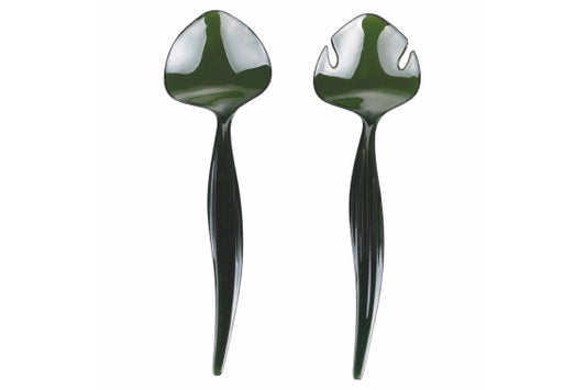 LA CUCINA SET OF GREEN PLASTIC SALAD CUTLERY - 5921991