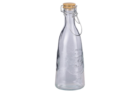 BOTTLE W/CERAMIC STOPPER MUD COLOR  - 5922289