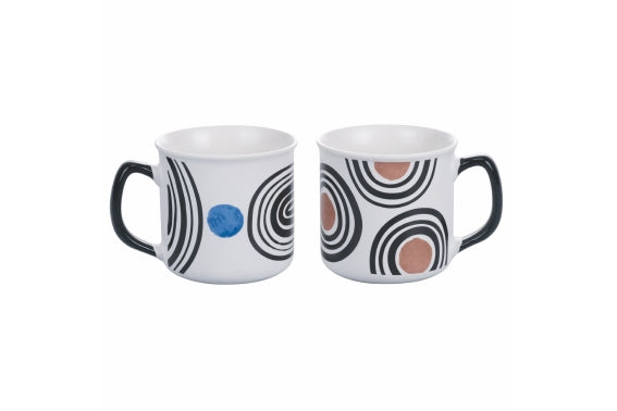 VENICE LIDO MODERN MUG 380 ML 2 ASS - 5922297