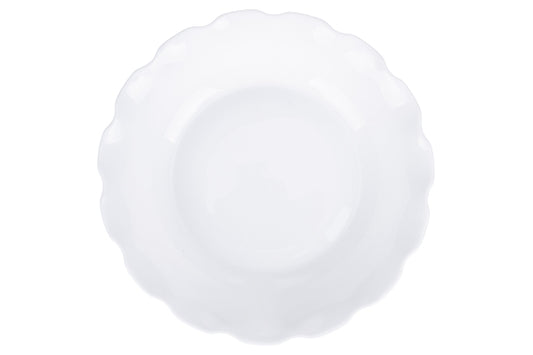 SALAD BOWL D.27,5XH.7 CM OPALINE GLASS/SCALOPPED - 5922512
