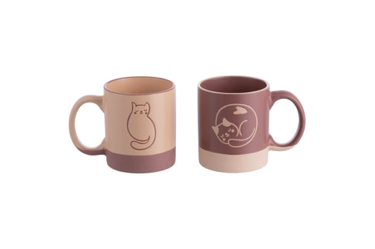 MOCHA MIAO SET 2 MUGS 280 ML - 5922607