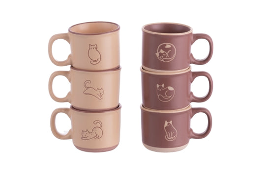 MOCHA MIAO SET 6 CUPS 90 CC - 5922609