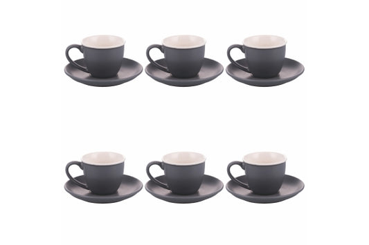 FORMA SET 6 CUPS 100ML W/ SAUCER CLASSIC MONDAY- 5923491