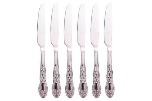 WONDERLAND SET 6 KNIVES SILVER POLISHED - 5923698