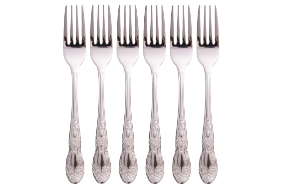 WONDERLAND SET 6 FORKS 18/10 POLISHED SILVER - 5923699