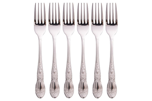 WONDERLAND SET 6 FORKS 18/10 POLISHED SILVER - 5923699
