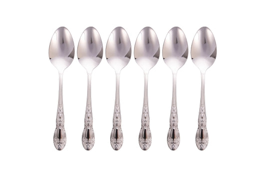 WONDERLAND SET 6 SPOONS 18/10 POLISHED SILVER - 5923700
