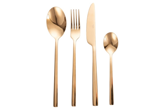 STYLO CUTLERY SET 24PCS POLISHED GOLD 18/10 - 5923709