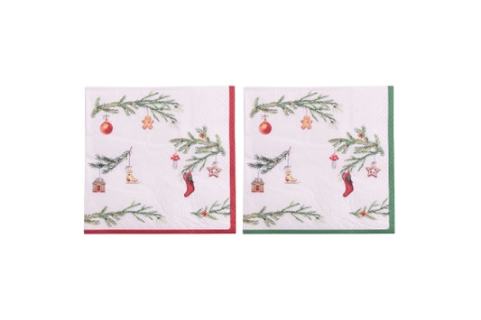 RAMETTO SET 30 PAPER NAPKINS 2ASS - 5923845