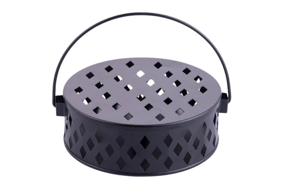 MOSQUITO COIL HOLDER W/LID BLACK 14X5CM - 5924232