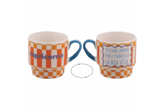MORE AMOR  STACKABLE MUG CAPRICORN 330ML - 5924752
