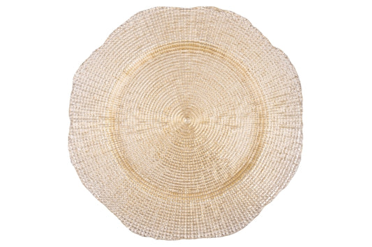 CHAMPAGNE GLASS UNDERPLATE 33CM - 5924946