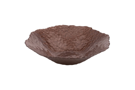 GLASS BOWL / CHOCO 40CM - 5924957