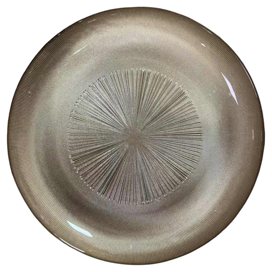 UNDERPLATE GLASS 33CM GOLD - 5924963