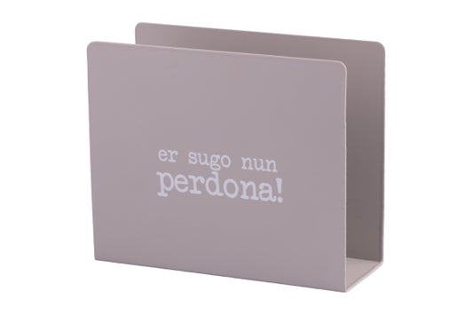 SPQERE NAPKIN HOLDER METAL GRAY - 5925094