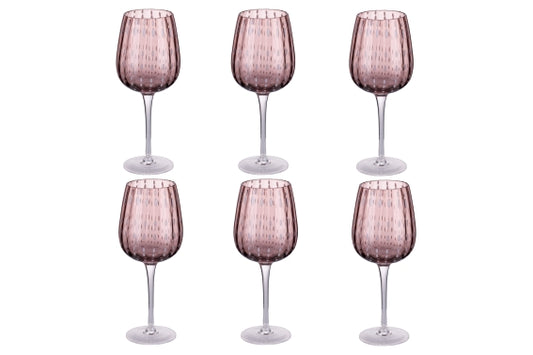 SHIRAZ SET OF 6 GOBLETS 500ML PROVENCE - 5925110