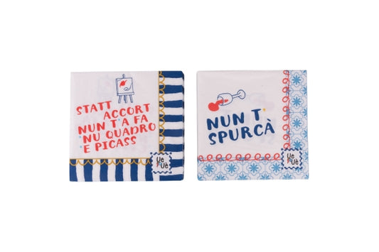 UEUE SET 30 TOVAGLIOLI CARTA 2ASS 33X33CM - 5925233