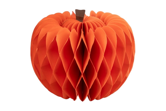 HALLOWEEN DECOR.PAPER 21CM PUMPKIN/VELCRO - 5925341