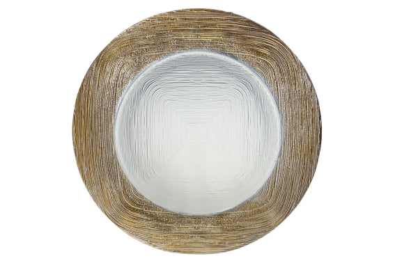 UNDERPLATE GOLD GLASS 33CM - 5925446