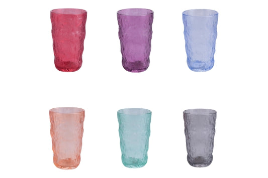 AMNESIA SET OF 6 COCKTAIL GLASSES 370ML ASSORTED - 5925478