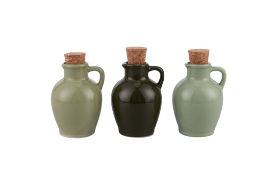 GREENERY OIL CRUET AMPHORA 95ML 3 ASS - 5925618
