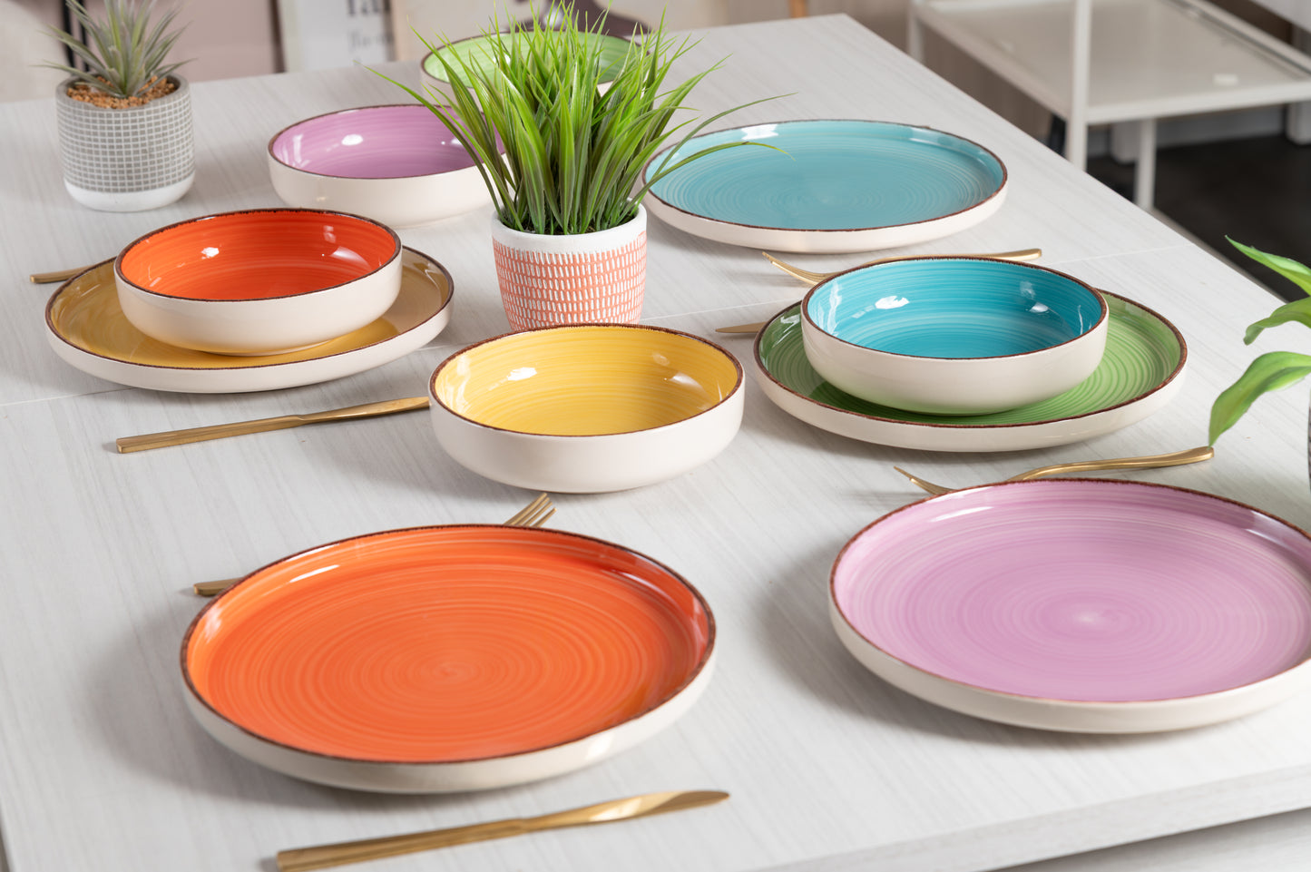 BAITA MODERN CLASSIC DINNER SET 18PCS - 5925745