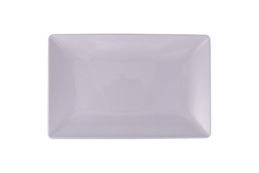 RECT MELAMINE TRAY 41.5X26.5CM IN WHITE - 5926092