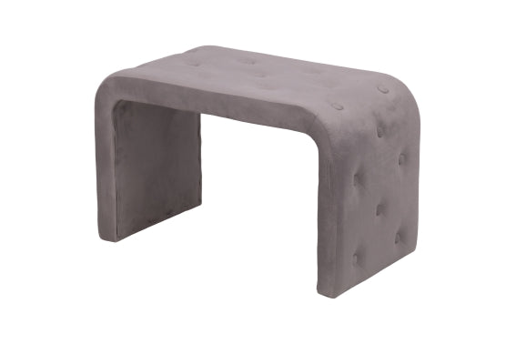 SILVER BENCH 75X40X46CM - 5926165