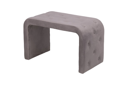 SILVER BENCH 75X40X46CM - 5926165
