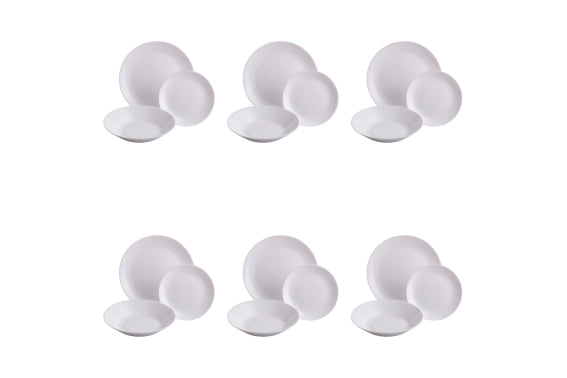 SIMPLY WHITE TABLE 18PCS OPAL WHITE - 5926189