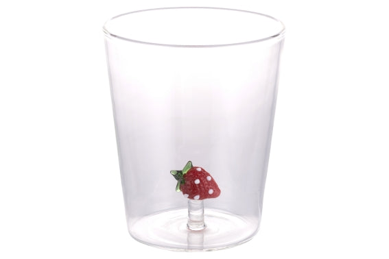 FRUIT LIFE STRAWBERRY WATER TUMBLER 3D 420ML - 5926360