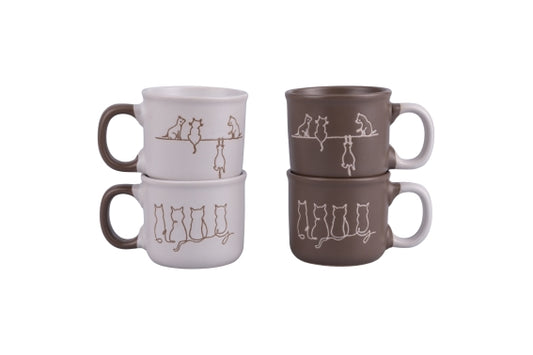 MIAO COFFEE CUP 90ML 4 ASS - 5926421