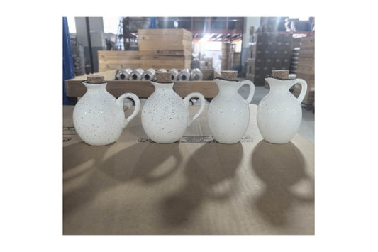 SHABBY CERAMIC OIL BOTTLE B 2ASS - 5926431