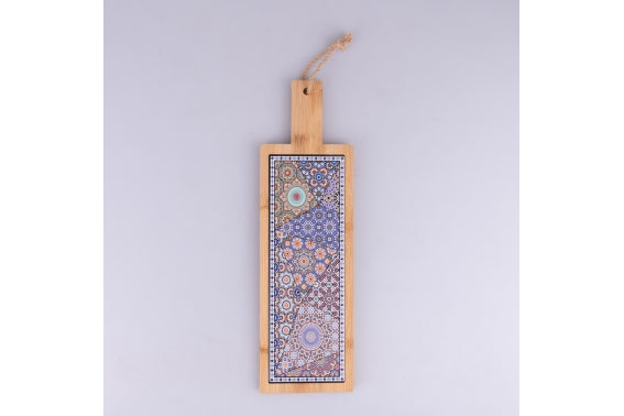 NEW KASBAH CUTTING BOARD W/HANDLE 12.5X41.5CM - 5926465