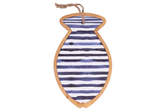 OCEAN FISH CUTTING BOARD 27.7X17CM CERAMIC/BAMBU - 5926481