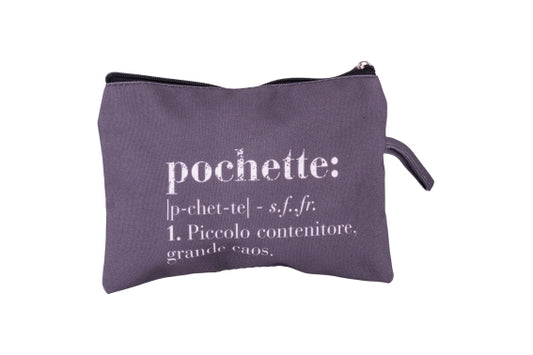 VICTIONARY CLUTCH BAG SEA 23X17CM - 5926561