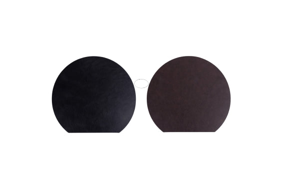 PVC CRESCENT PLACEMAT 36X33 BROWN/BLACK - 5926759