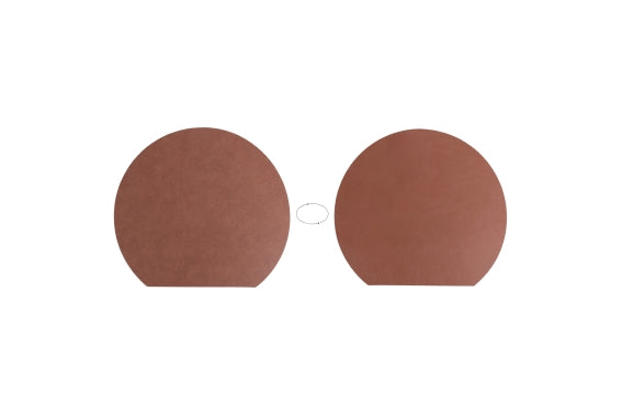 PVC CRESCENT PLACEMAT 36X33 RUST - 5926762
