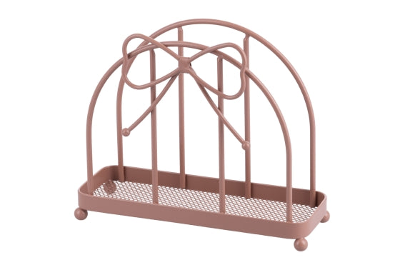 NAPKIN HOLDER FIOCCHETTI 17X6X14.8 MOCHA MOUSSE - 5926851