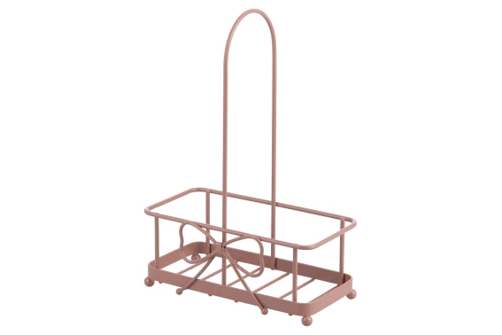 OIL CRUET HOLDER BOWS 18X9.3X26 MOCHA MOUSSE - 5926853
