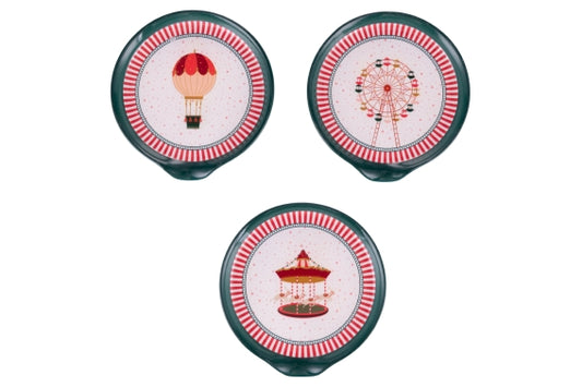 XMAS CIRCUS SMALL LADLE HOLDER 3 ASS. - 5927450
